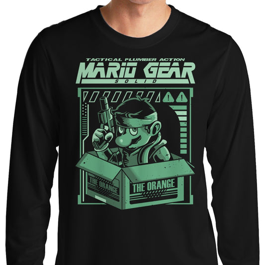Solid Plumber - Long Sleeve T-Shirt