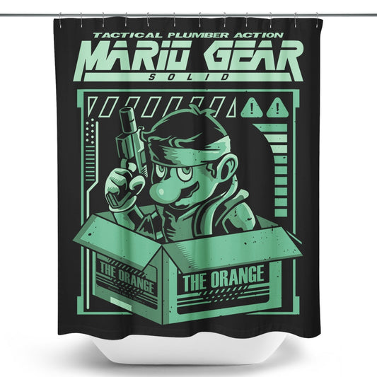 Solid Plumber - Shower Curtain