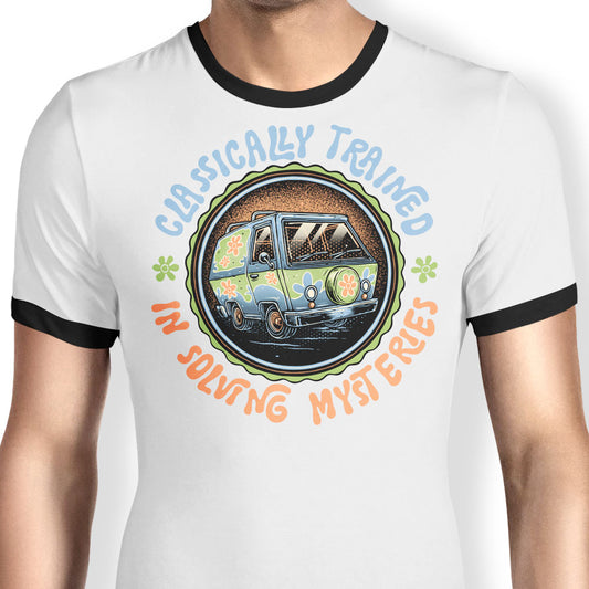 Solving Mysteries - Ringer T-Shirt