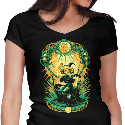 Song of Solitude - Women's V-Neck