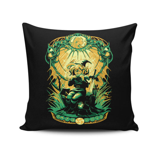 Song of Solitude - Throw Pillow
