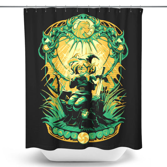 Song of Solitude - Shower Curtain