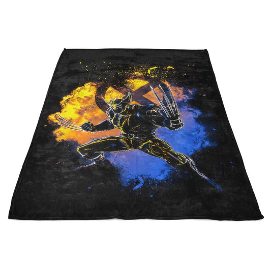 Soul of the Adamantium - Fleece Blanket