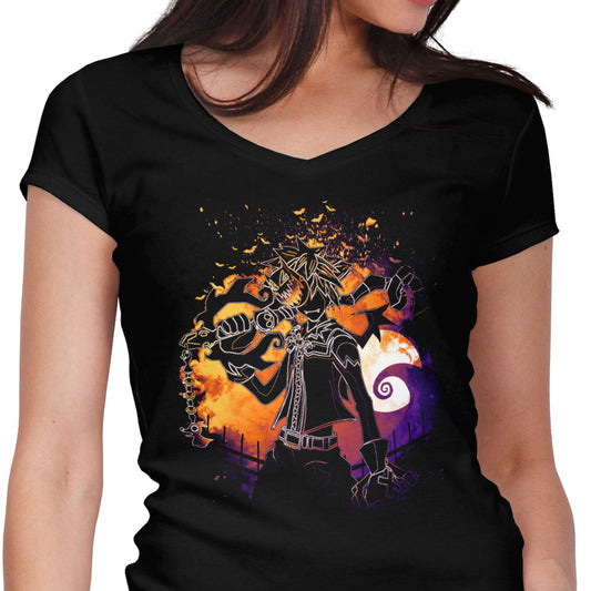 Soul of the Halloween Key - Women's V-Neck