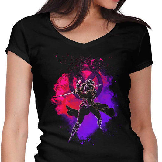 Soul of the Kinetic Card - Women's V-Neck
