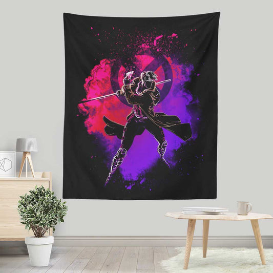 Soul of the Kinetic Card - Wall Tapestry