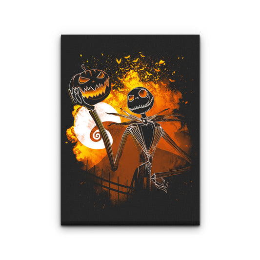 Soul of the Pumpkin King - Canvas Print