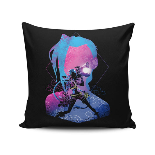 Soul of the Super Rocket - Throw Pillow