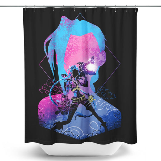 Soul of the Super Rocket - Shower Curtain