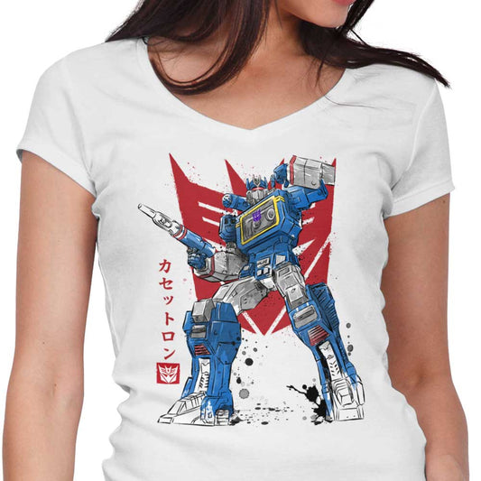 Sound Sumi-e - Women's V-Neck