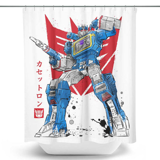 Sound Sumi-e - Shower Curtain