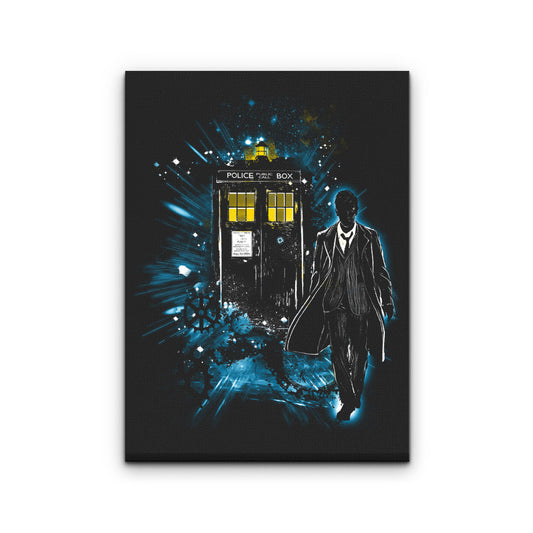 Space and Time Traveler - Canvas Print