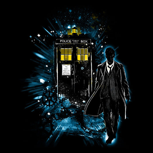 Space and Time Traveler - Men's V-Neck