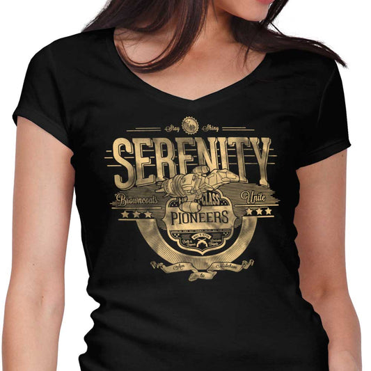 Space Pioneers - Women's V-Neck