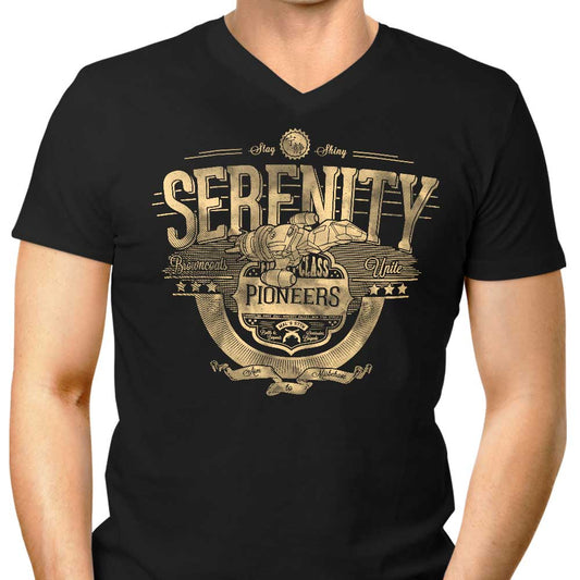 Space Pioneers - Men's V-Neck