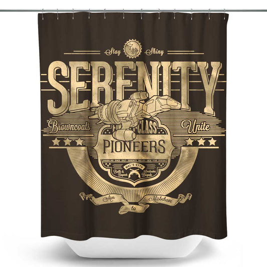 Space Pioneers - Shower Curtain