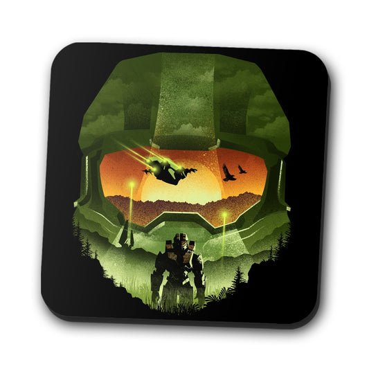 Spartan Silhouette - Coasters