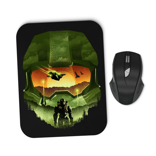 Spartan Silhouette - Mousepad