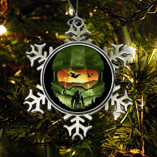 Spartan Silhouette - Ornament