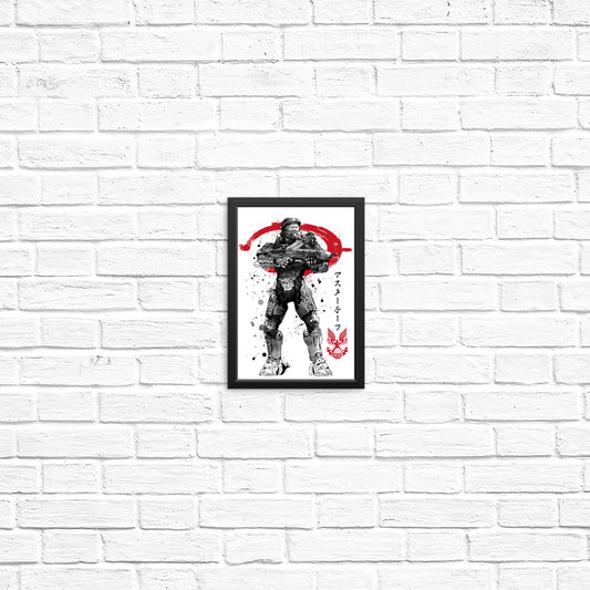 Spartan Sumi-e - Posters & Prints