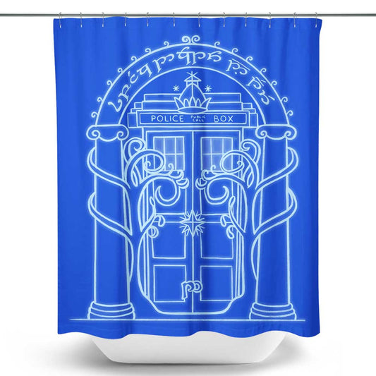Speak Doctor - Shower Curtain