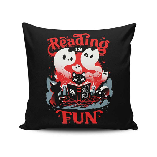 Spell Books are Fun - Throw Pillow