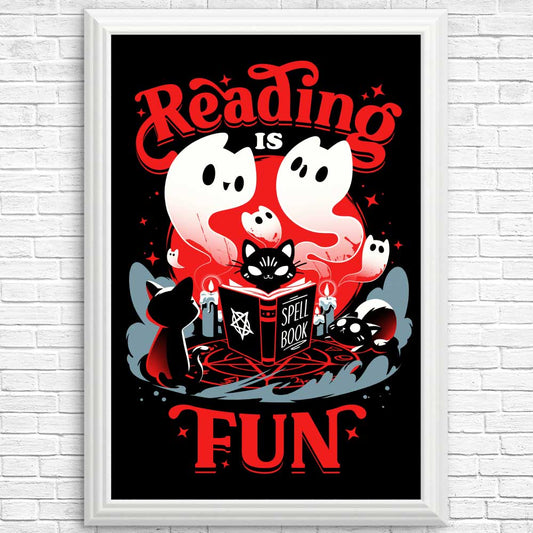 Spell Books are Fun - Posters & Prints