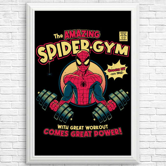 Spider Gym - Posters & Prints