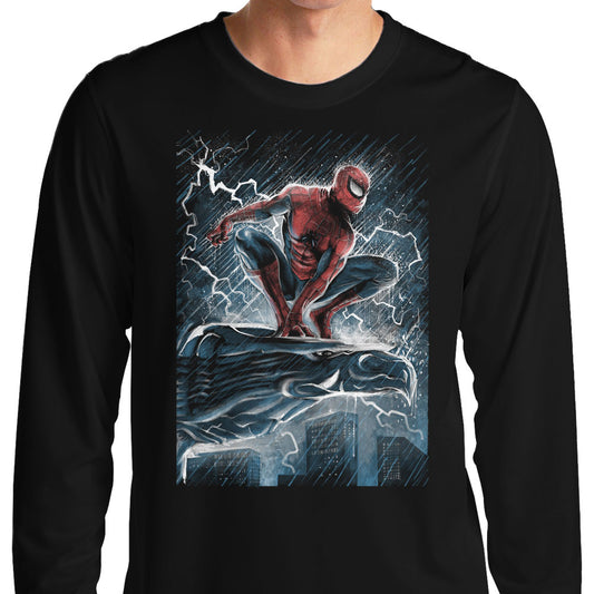 Spider Over the City - Long Sleeve T-Shirt