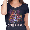 Spider Punk - Women's V-Neck