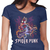 Spider Punk - Women's V-Neck