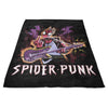 Spider Punk - Fleece Blanket