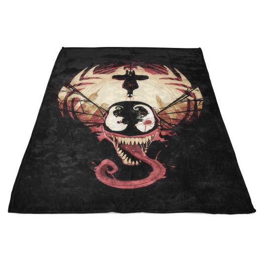 Spider's Nightmare - Fleece Blanket