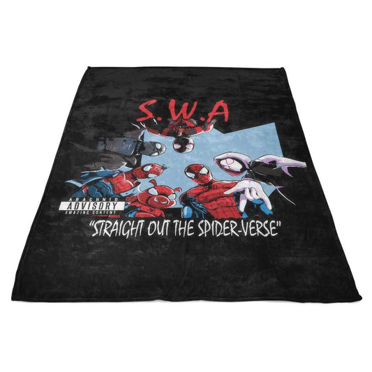 Spiders with Attitude - Fleece Blanket