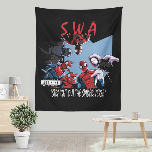 Spiders with Attitude - Wall Tapestry
