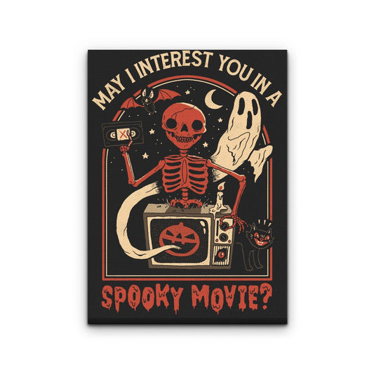 Spooky Movie - Canvas Print