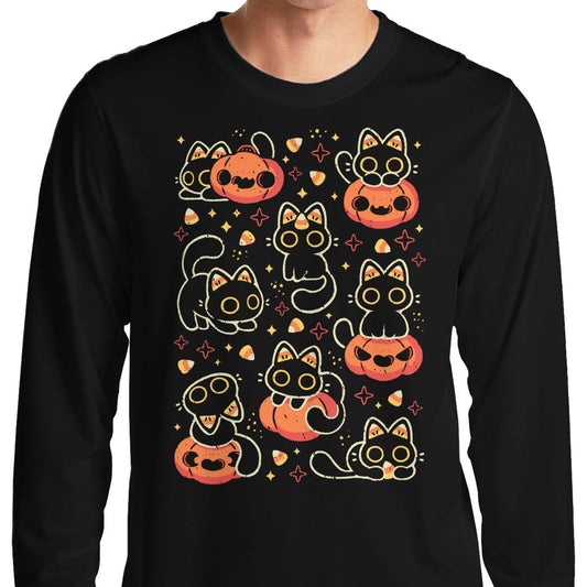 Spooky Season Cats - Long Sleeve T-Shirt