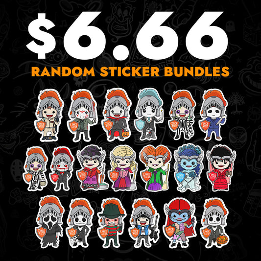 $6.66 - Spooky Sticker Bundle