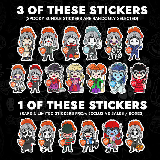 $6.66 - Spooky Sticker Bundle