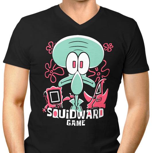 Squidward Game - Men's V-Neck