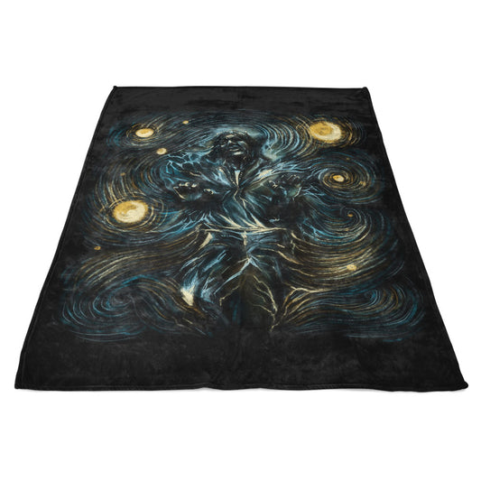 Starry Carbonite - Fleece Blanket
