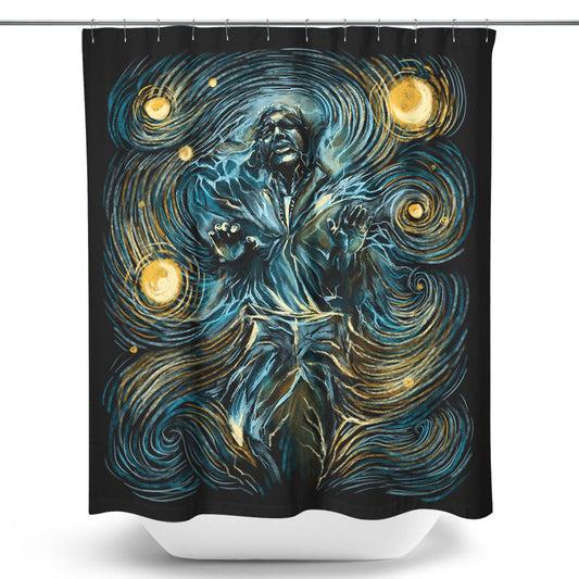 Starry Carbonite - Shower Curtain