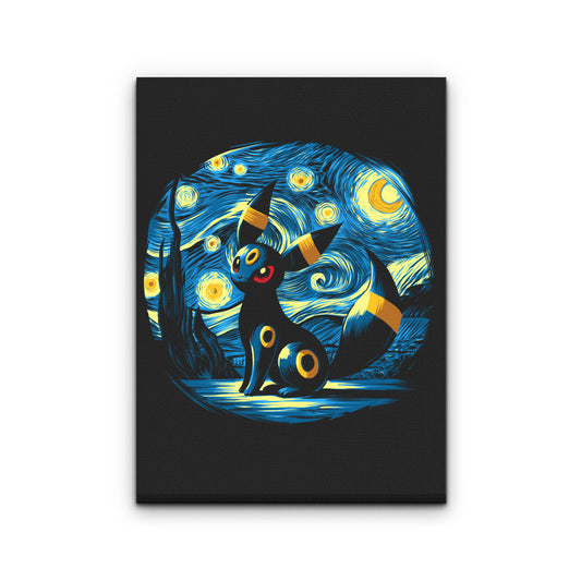 Starry Dark - Canvas Print
