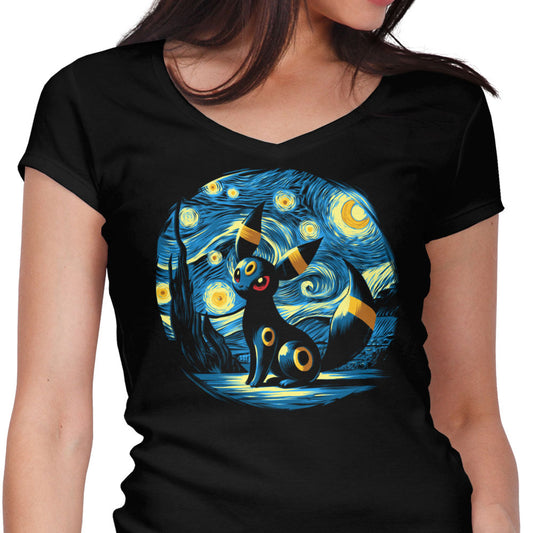 Starry Dark - Women's V-Neck