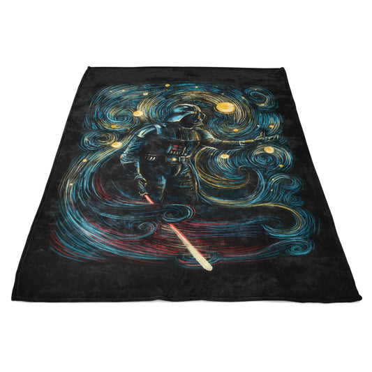 Starry Dark Lord - Fleece Blanket