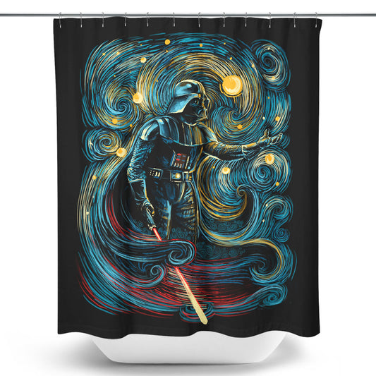 Starry Dark Lord - Shower Curtain