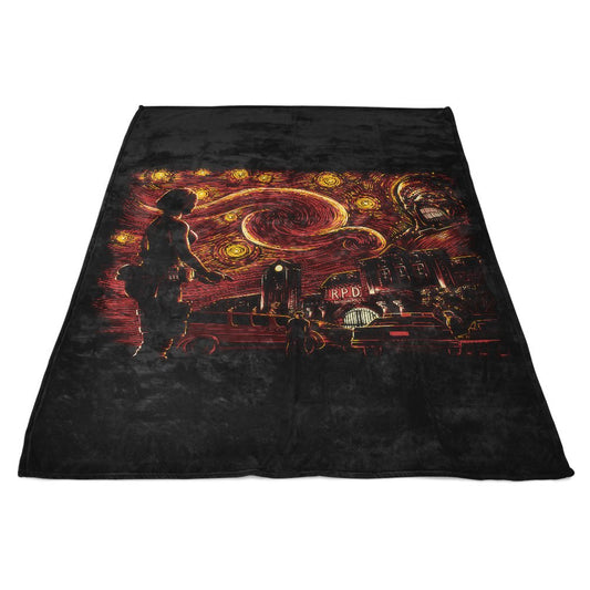 Starry Evil (Alt) - Fleece Blanket