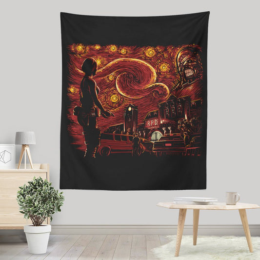 Starry Evil (Alt) - Wall Tapestry