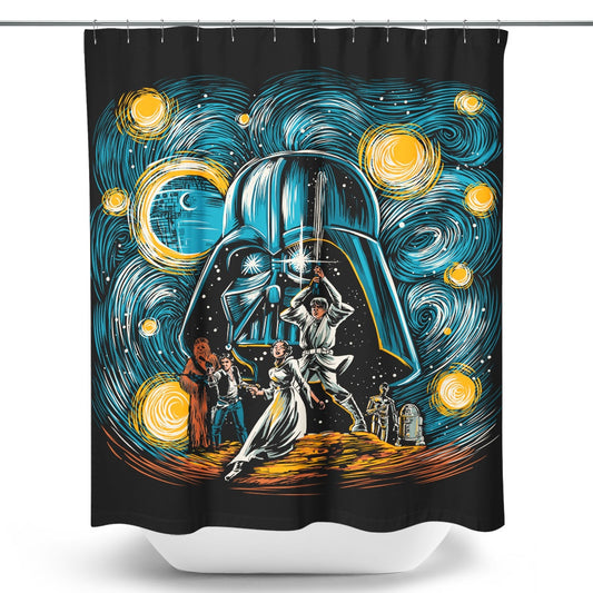 Starry Hope - Shower Curtain