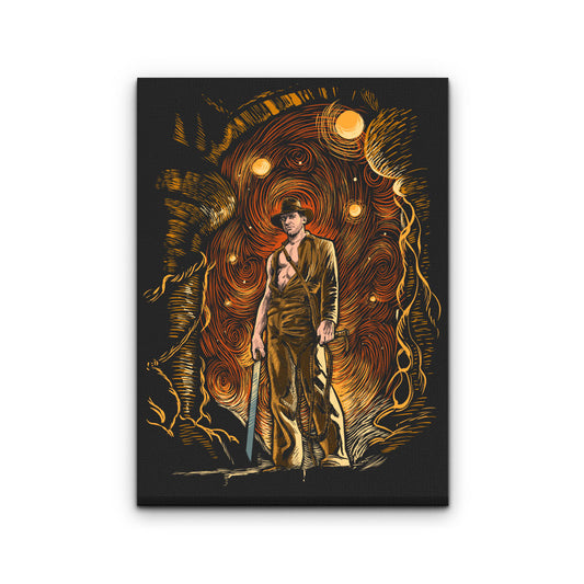 Starry Indy - Canvas Print